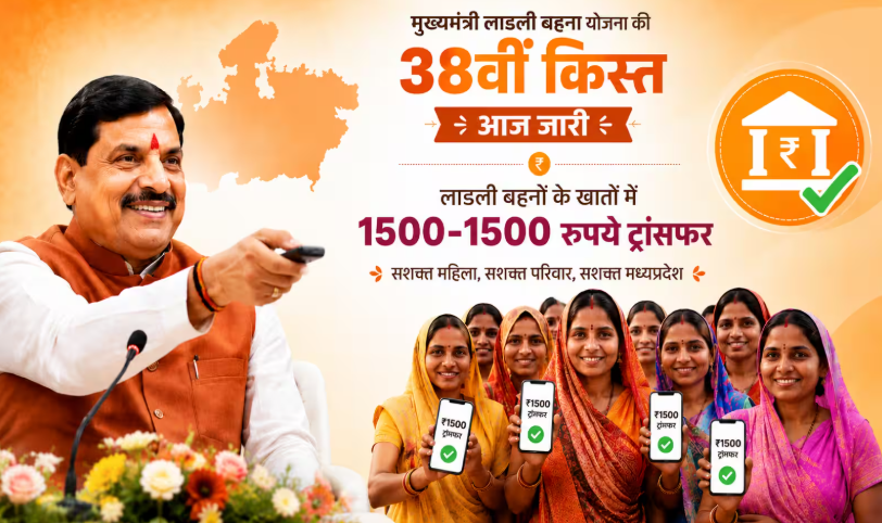 सीएम मोहन यादव ने 1.25 करोड़ लाड़ली बहनों के खातों में भेजी 38वीं किस्त की राशि, पेमेंट स्टेटस चेक करने की प्रक्रिया